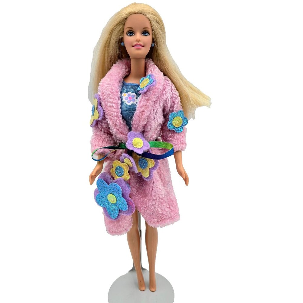 Vintage 1999 Pajama Fun Barbie Doll 26883 Target Special Edition Mattel Read
